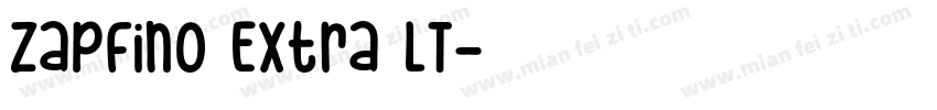 Zapfino Extra LT字体转换